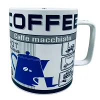 Чашка A-PLUS 3385 Coffee 700 мл Синій (23461)