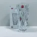 Ваза стеклянная Yujing GlassWare 2755 Diamond 22.5 см (23469)