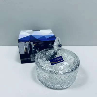 Сахарница с крышкой OLens 6366 13х12.5 см Прозрачный (23497) Сахарница с крышкой OLens 6366 13х12.5 см Прозрачный (23497)