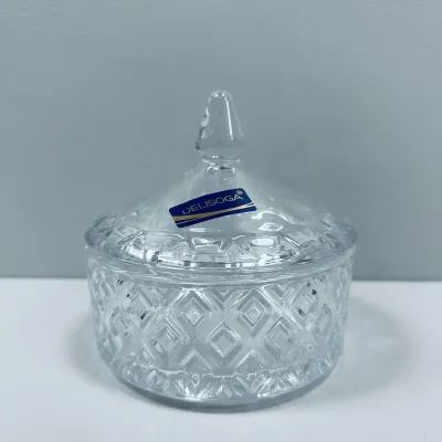 Сахарница с крышкой OLens 6366 13х12.5 см Прозрачный (23497) Сахарница с крышкой OLens 6366 13х12.5 см Прозрачный (23497)