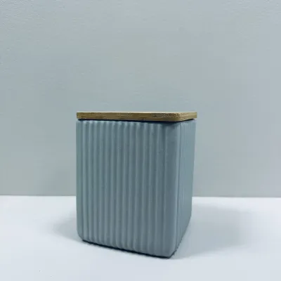 Банка керамічна BonaDi 304-017 Scandi Grey 900 мл Сірий (23521) Банка керамічна BonaDi 304-017 Scandi Grey 900 мл Сірий (23521)