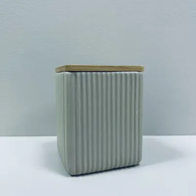 Банка керамическая BonaDi 304-018 Scandi Beige 900 мл Серый (23522) Банка керамическая BonaDi 304-018 Scandi Beige 900 мл Серый (23522)