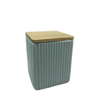 Банка керамічна BonaDi 304-018 Scandi Beige 900 мл Сірий (23522) Банка керамічна BonaDi 304-018 Scandi Beige 900 мл Сірий (23522)