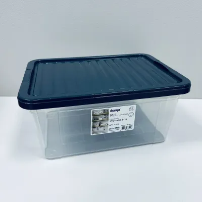 Контейнер Dunya Plastik 33114 36x25x16.6 см 10.5 л Темно-синій (23527) Контейнер Dunya Plastik 33114 36x25x16.6 см 10.5 л Темно-синій (23527)