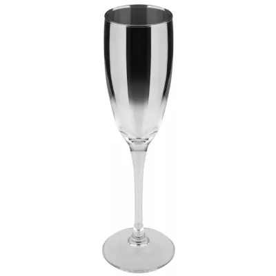 Набор бокалов для шампанского Luminarc Delice Mist J9399/4 160 мл 6 шт Черно-прозрачный (23553)