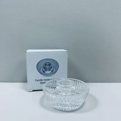 Подсвечник OLens 8030-371 Свинг 8.5x4 см Прозрачный (23562)