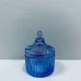 Цукровиця з кришкою OLens O102-026 Купол Веселка 6.8х9 см Синій (23571)