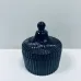 Сахарница с крышкой OLens O102-030 Купол 10.5х12 см Черный (23572)