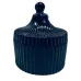 Сахарница с крышкой OLens O102-030 Купол 10.5х12 см Черный (23572)