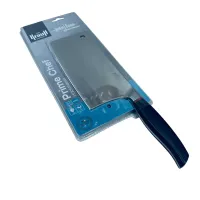 Топор кухонный Krauff Prime Chef 29-305-043 из нержавеющей стали длина лезвия 17,8 см Черный (23584)