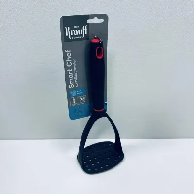 Картоплям'янка Krauff Smart Сhef 29-298-040 29.5x10 см Чорно-червоний (23593)