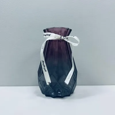Ваза скляна Viva Berryl 6841686 17.7 см Різнокольоровий (23608)