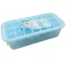 Форма для льда с контейнером пластиковая Stenson R92459 25х11,5х7 см Голубой (23623)