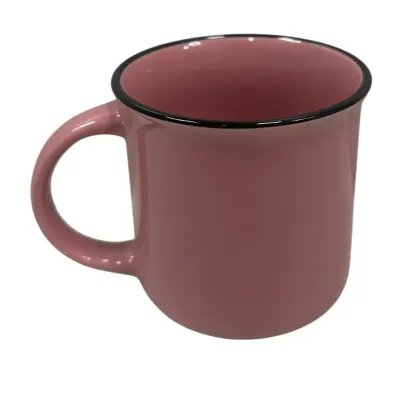 Чашка Stenson R93484 Color 400 мл Розовый (23632)