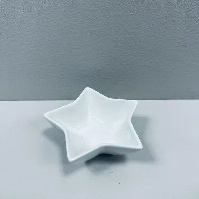Салатник-соусник фарфоровый Olens 102-1117 Звездочка 10х10х3,3 см Белый (23690) Салатник-соусник фарфоровый Olens 102-1117 Звездочка 10х10х3,3 см Белый (23690)
