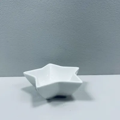 Салатник-соусник фарфоровый Olens 102-1117 Звездочка 10х10х3,3 см Белый (23690) Салатник-соусник фарфоровый Olens 102-1117 Звездочка 10х10х3,3 см Белый (23690)