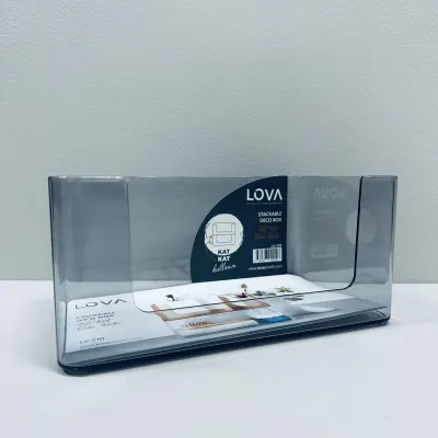 Органайзер AL-PLASTIK для мелочей LV-210 24.5х14.5х11 см Серый (23716) Органайзер AL-PLASTIK для мелочей LV-210 24.5х14.5х11 см Серый (23716)