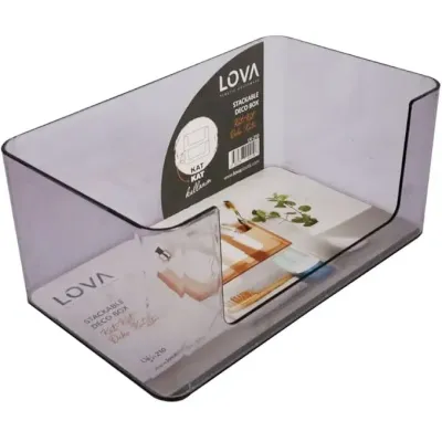 Органайзер AL-PLASTIK для дрібниць LV-210 24.5х14.5х11 см Сірий (23716)
