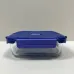 Емкость стеклянная с пластиковой крышкой Luminarc Click Clack X0086 1040 мл Синий (23735)
