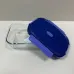 Емкость стеклянная с пластиковой крышкой Luminarc Click Clack X0086 1040 мл Синий (23735)