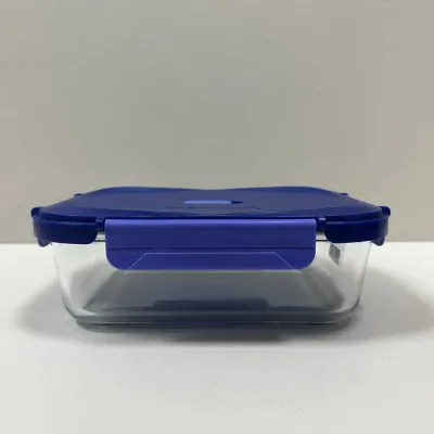 Ємність скляна з пластиковою кришкою Luminarc Click Clack X0085 1520 мл Синій (23736)