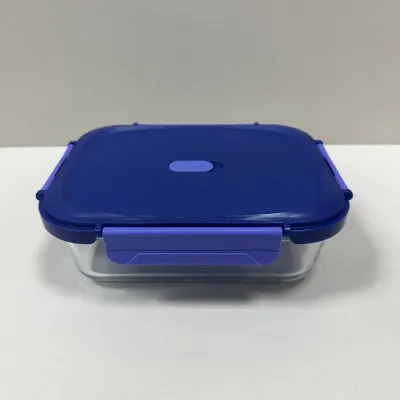 Ємність скляна з пластиковою кришкою Luminarc Click Clack X0085 1520 мл Синій (23736)
