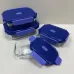 Набор контейнеров Luminarc Click Clack 370/650/1040/1520 мл Синий (23739) Набор контейнеров Luminarc Click Clack 370/650/1040/1520 мл Синий (23739)