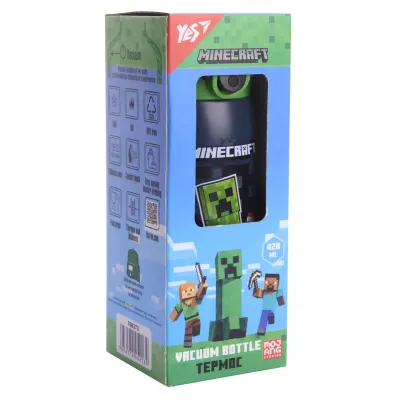Термос YES Minecraft Creeper 420 мл Разноцветный (708373) Термос YES Minecraft Creeper 420 мл Разноцветный (708373)