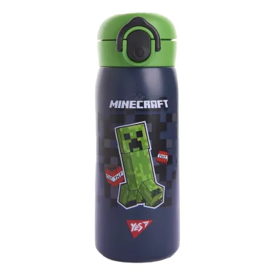 Термос YES Minecraft Creeper 420 мл Разноцветный (708373)