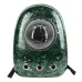 Рюкзак для переноски домашних питомцев CosmoPet CP-87 с иллюминатором 42х31х20 см Зеленый (3_06370)