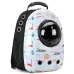 Рюкзак для переноски домашних питомцев CosmoPet CP-87 с иллюминатором 42х31х20 см Разноцветный (3_06373)