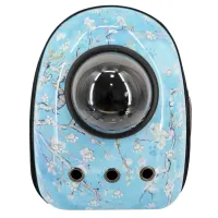 Рюкзак для перенесення домашніх тварин CosmoPet CP-87 з ілюмінатором 42х31х20 см Різнокольоровий (3_06377)
