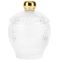 Ємність для прикрас Lefard Crystal glass 11.5 см Прозорий (261786) Ємність для прикрас Lefard Crystal glass 11.5 см Прозорий (261786)