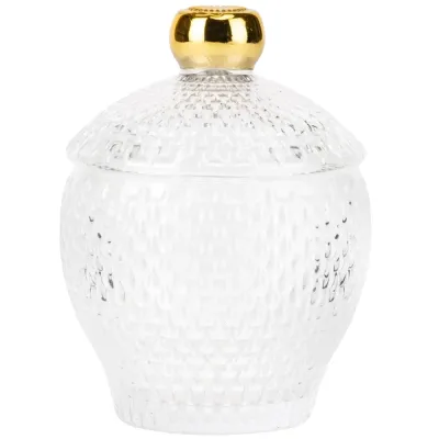 Ємність для прикрас Lefard Crystal glass 11.5 см Прозорий (261786)