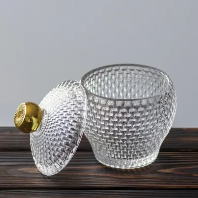 Ємність для прикрас Lefard Crystal glass 14 см Прозорий (261787)
