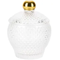 Емкость для украшений Lefard Crystal glass 14 см Прозрачный (261787) Емкость для украшений Lefard Crystal glass 14 см Прозрачный (261787)