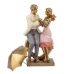 Интерьерная фигурка Sabefet Love under an umbrella 34x14 см Золотистый (261806) Интерьерная фигурка Sabefet Love under an umbrella 34x14 см Золотистый (261806)