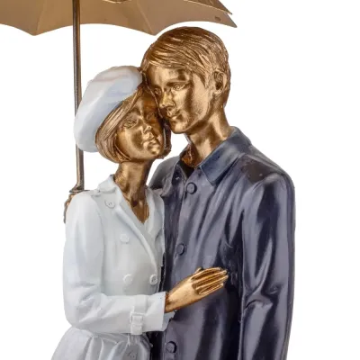 Интерьерная фигурка Sabefet Date under an umbrella 37x15 см Золотистый (261808) Интерьерная фигурка Sabefet Date under an umbrella 37x15 см Золотистый (261808)
