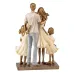 Интерьерная фигурка Sabefet Family Hormonia 25x16 см Золотистый (261810)