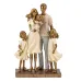 Интерьерная фигурка Sabefet Family Hormonia 25x16 см Золотистый (261810)