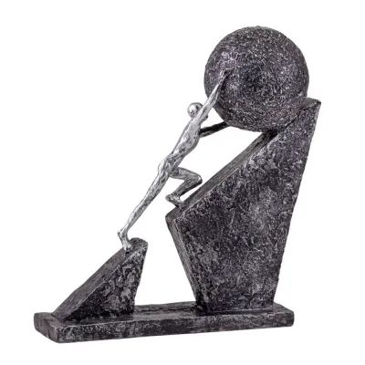 Интерьерная фигурка Sabefet The Path to Success 21x20 см Серебристый (261813) Интерьерная фигурка Sabefet The Path to Success 21x20 см Серебристый (261813)