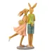 Интерьерная фигурка Sabefet Rabbits' Date 21x12 см Желтый (261818)