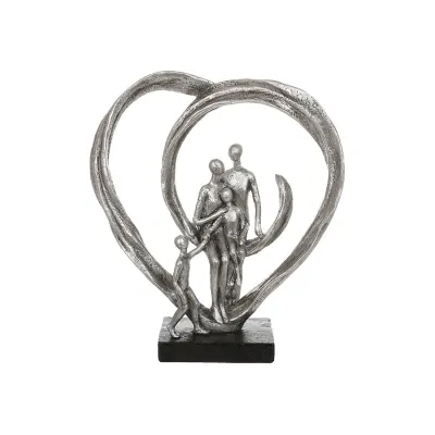 Интерьерная фигурка Sabefet Family love 23x26 см Серебристый (261820)