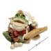 Интерьерная статуэтка Sealmark Frog with a letter 24x24 см Зеленый (261843)