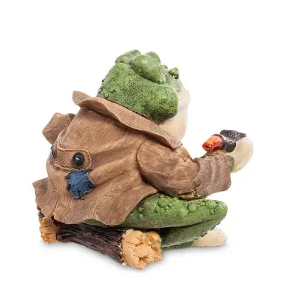 Інтер'єрна статуетка Sealmark Frog with a letter 25x20x21 см Зелений (261844) Інтер'єрна статуетка Sealmark Frog with a letter 25x20x21 см Зелений (261844)