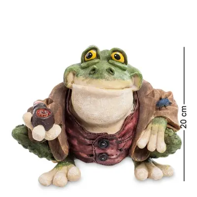 Інтер'єрна статуетка Sealmark Frog with a letter 25x20x21 см Зелений (261844) Інтер'єрна статуетка Sealmark Frog with a letter 25x20x21 см Зелений (261844)