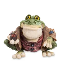 Інтер'єрна статуетка Sealmark Frog with a letter 25x20x21 см Зелений (261844) Інтер'єрна статуетка Sealmark Frog with a letter 25x20x21 см Зелений (261844)