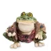 Інтер'єрна статуетка Sealmark Frog with a letter 25x20x21 см Зелений (261844)