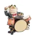 Интерьерная статуэтка Sealmark Drummer frog 9x9x10 см Зеленый (261846)