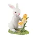 Интерьерная фигурка Sabefet Rabbit in the garden 11x9 см Белый (261852)